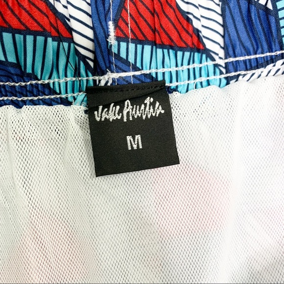 Jake Austin Geometric Print Swim Trunks - Picture 5 of 6